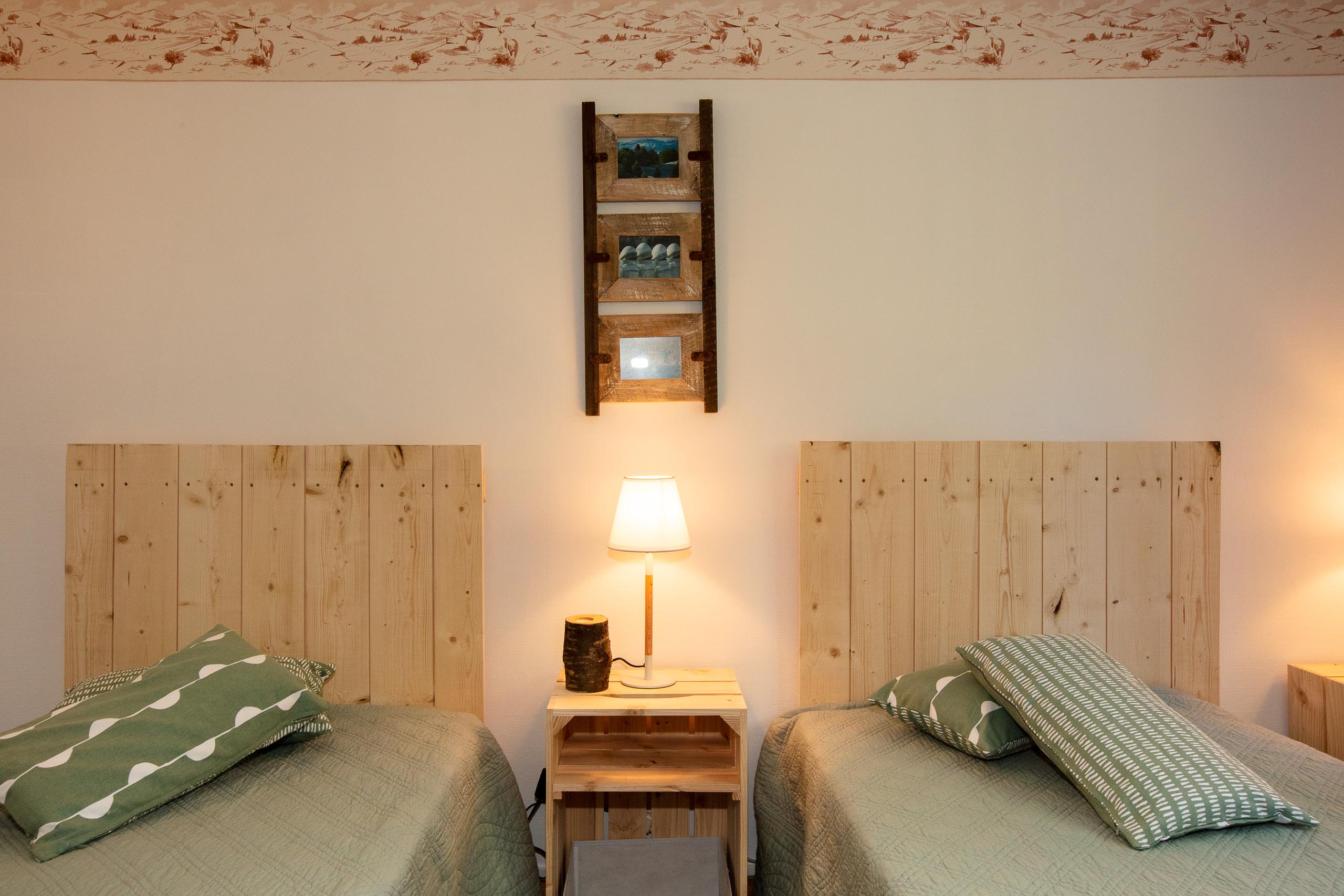 gite l'épicéa : chambre 12m2